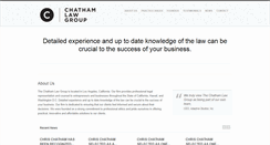 Desktop Screenshot of chathamfirm.com