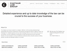 Tablet Screenshot of chathamfirm.com